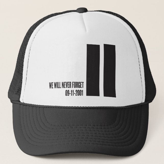 9 11 attacks trucker hat (Front)
