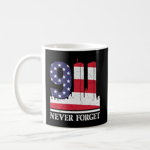 911 Never Forget  Coffee Mug