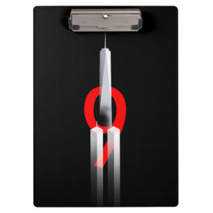 9 11 Never Forget Remember 9.11.2001 Memorial Clipboard