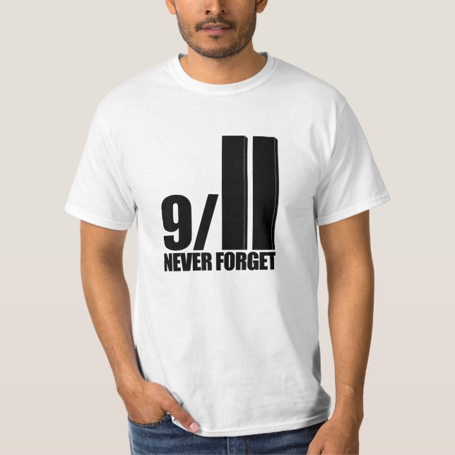 9-11 Never Forget T-Shirt (Front)
