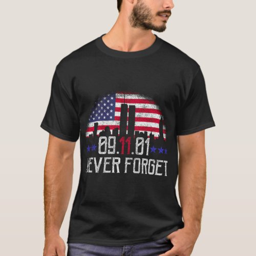 911 Never Forget _ T_Shirt