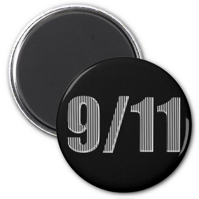 9/11 Remember. Refrigerator Magnet