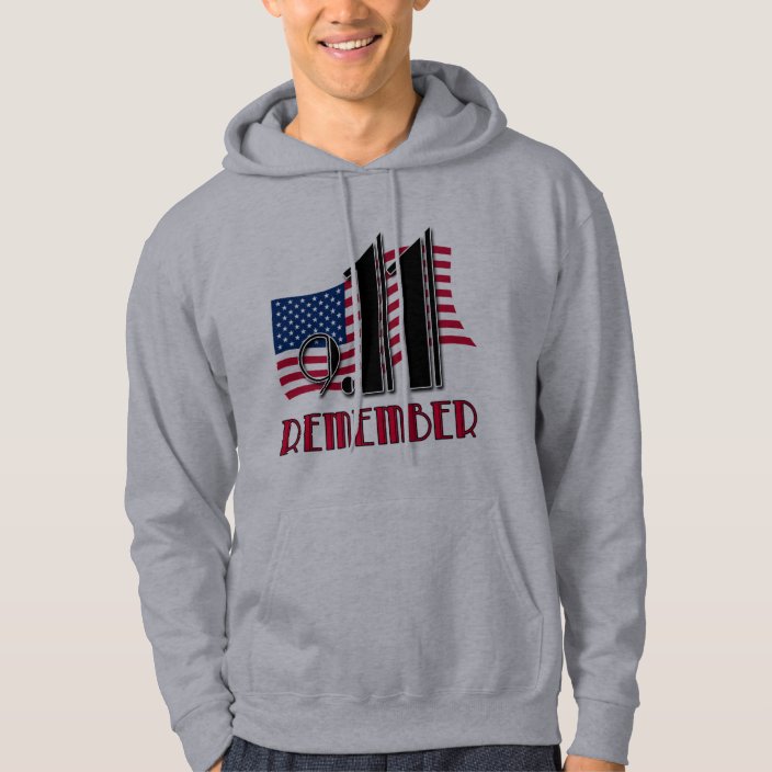 9/11 REMEMBER with American Flag Tshirts | Zazzle.com
