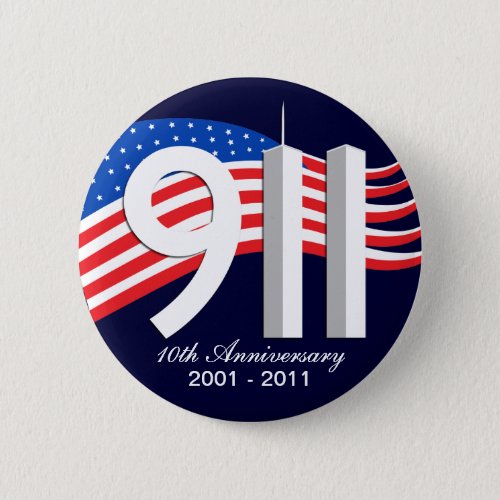 911 September 11th 10th Anniversary WTC Pins