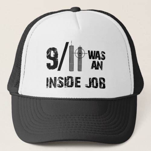 9_11 Truth Official Story Lies Trucker Hat