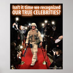 9/11 War - True Celebrities: Protest Poster Zazzle
