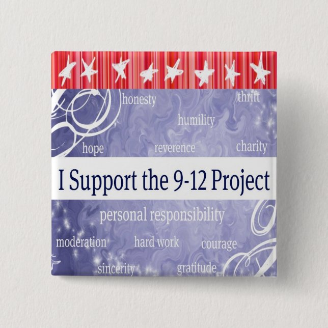 9/12 Project Support Button (Front)