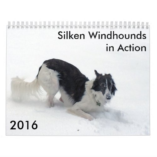 9 2016 Silken Windhounds in Action Calendar