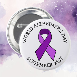 9/21 World Alzheimer’s Day Button