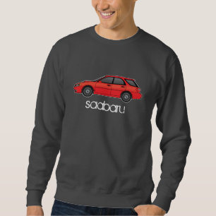 9-2xred, saabaru parody sweatshirt