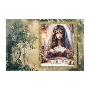 *~* 9 A100 Psychic Boho Gypsy Woman Art Photo
