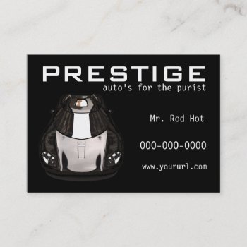 #9 Automotive Industry Business Card by sc0001 at Zazzle
