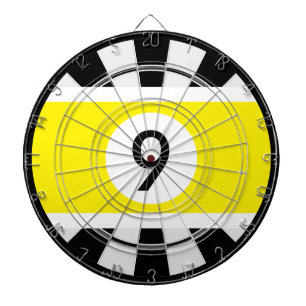 9-Ball Billiards YOUR NUMBER Dartboard