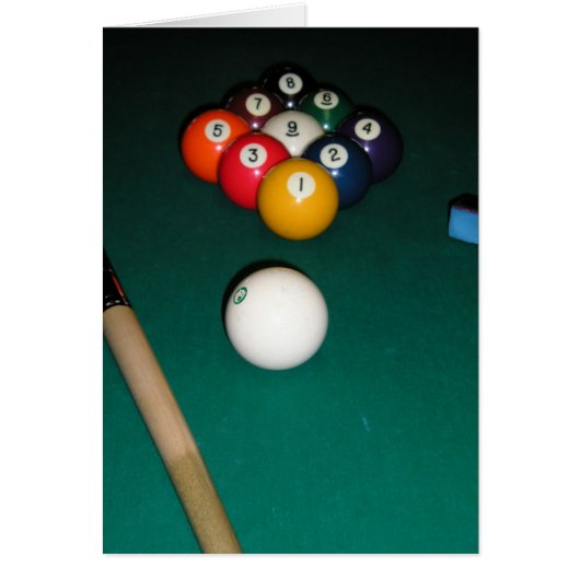 9 Ball Cards (Front)