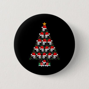 9 Ball Christmas Tree Light Pool Player Nine Ball Button