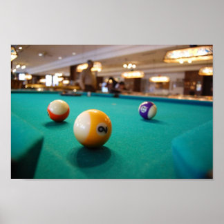 9 ball - corner poket poster