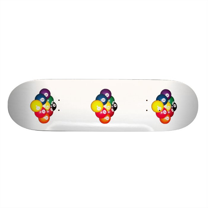 9 Ball Rack Skate Deck