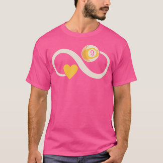 9 Ball Snooker Pool Billiards T-Shirt