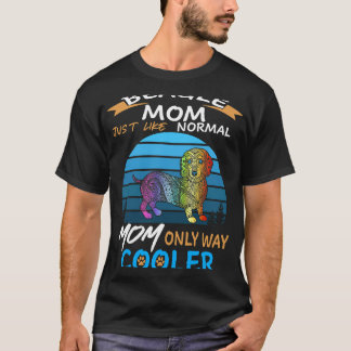 9 Beagle Mom Cooler 5 T-Shirt
