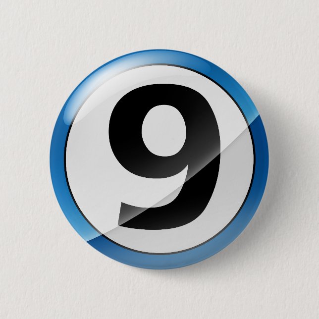 9 blue button (Front)