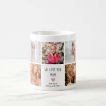 9 children Photo We Love You Mom Mug