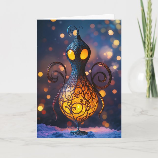 *~* 9 Cosmic Eyes That Shine With Love AP97   Thank You Card (Front)