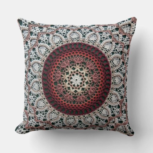 9 Crochet Home Decor Designs Throw Pillow