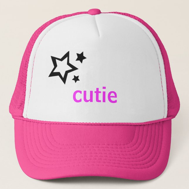9, cutie trucker hat (Front)