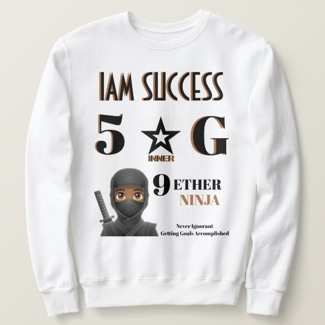 9 ETHER SWEATSHIRT (Design Front)