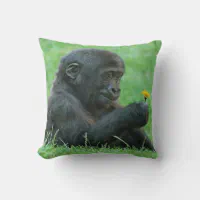 Gorilla Bust - Gorilla - Pillow