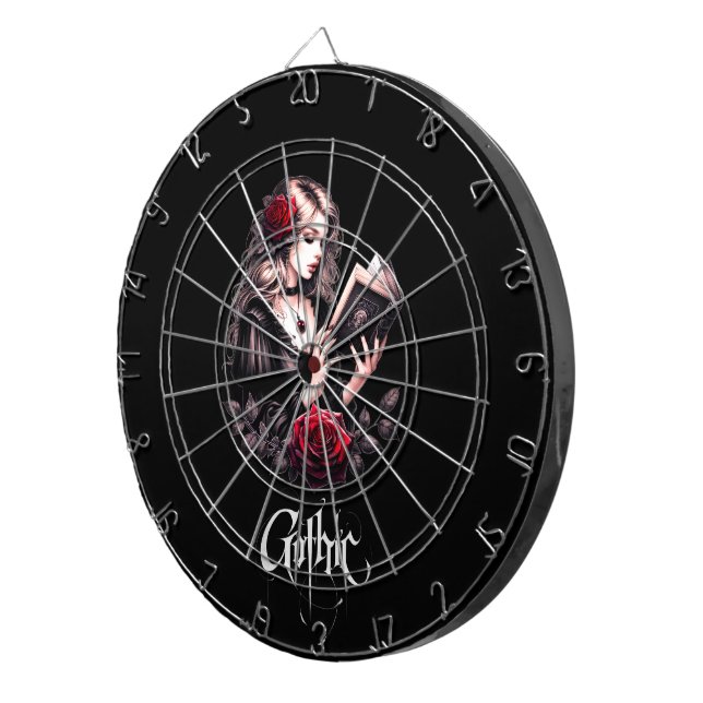 #9 Gothic Fun  Dart Board (Front Right)