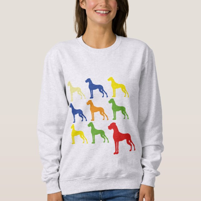 9 Great Dane / 6 colors T-Shirt Sweatshirt (Front)