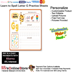 9 Learn To Spell Letter G Teacher Home Schooling