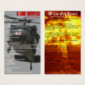 9 Line Medevac/UXO Report (Front & Back)