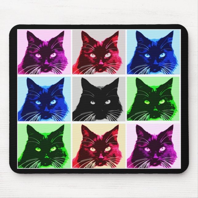 9-lives mouse pad (Front)