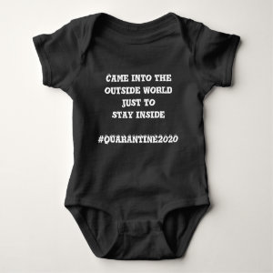 9 Months Now This Funny Quote Quarantine 2020 Baby Bodysuit