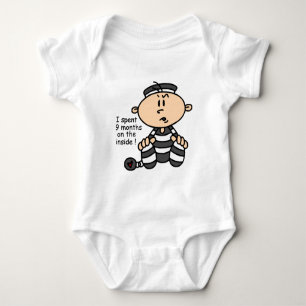 9 Months On The Inside Baby Prisoner Bodysuit