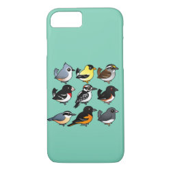 9 Northeast USA Backyard Birds Case-Mate Barely There iPhone 7 Case