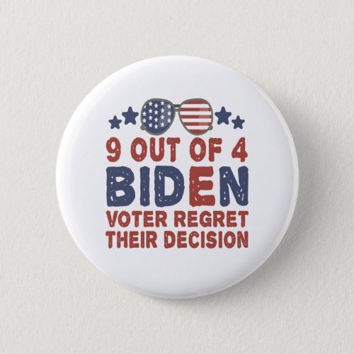 9 Out of 4 Biden Voters Regret Their Decision Gift Button