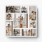 9 Photo Collage Template Personalize plaque