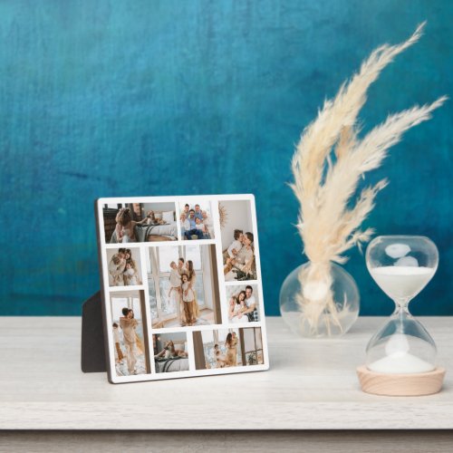 9 Photo Collage Template Personalize plaque