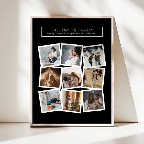 9 Photo Family Collage