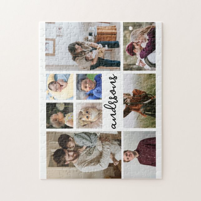 9 Photos Puzzle (Vertical)