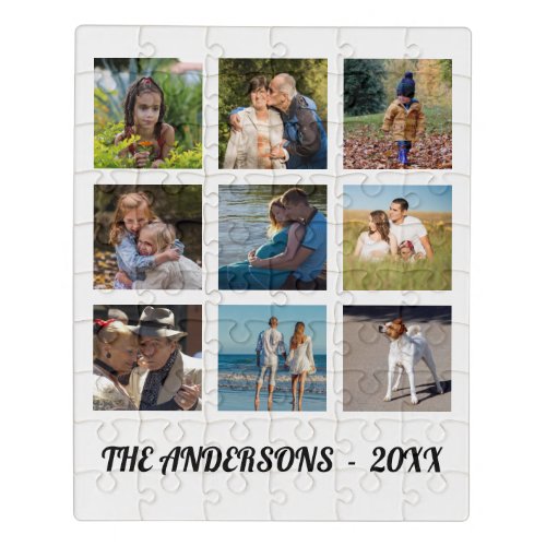 9 Picture Family Photo ✨  Collage Custom 