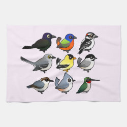 9 Southeast USA Backyard Birds Kitchen Towel 16