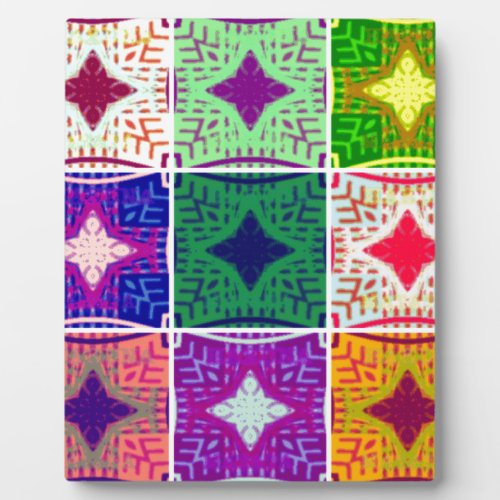 9 star Hakuna matata pattern Plaque