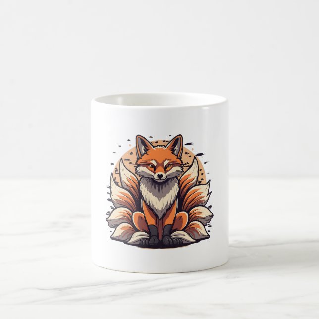 9 Tailed Fox Spirt Coffee Mug (Center)