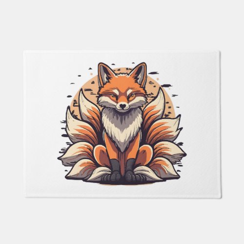9 Tailed Fox Spirt Doormat