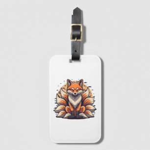 9 Tailed Fox Spirt Luggage Tag