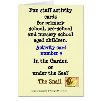 9 The Snail Cards